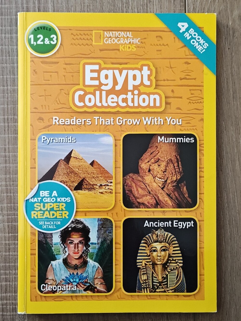 National Geographic Kids Egypt Collection - Early Readers Level 1-3 Book